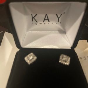 Leo diamond earrings